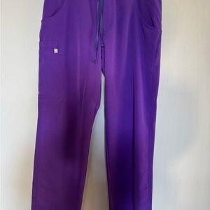 Figs Women's Purple Straight Leg Pants
